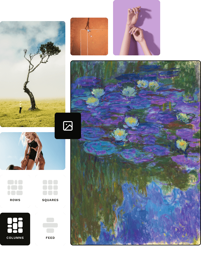 Showcase your work in galleries